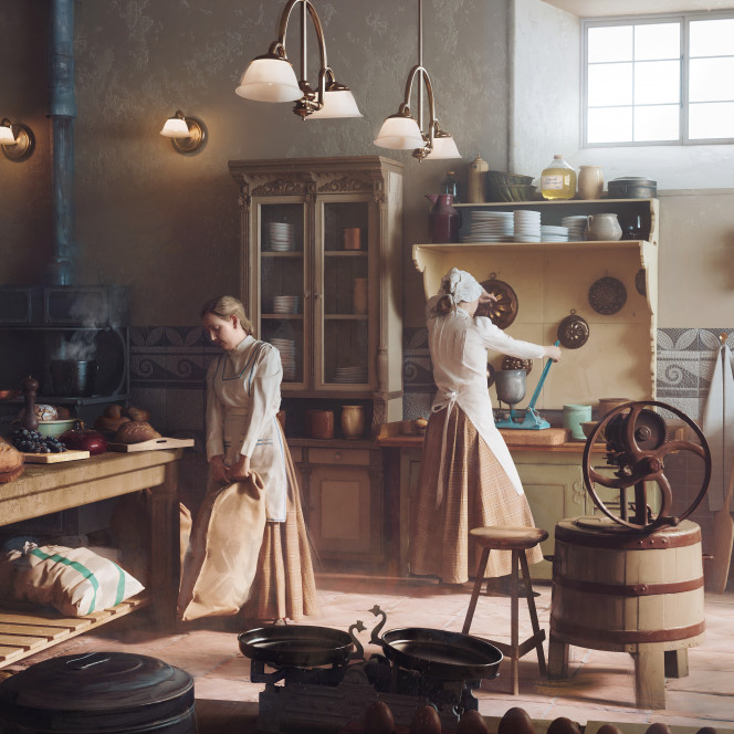 Bakery kitchen - early 20th Century