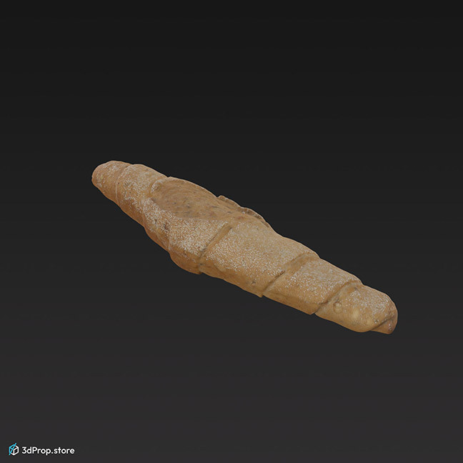 3D scan of a bread roll