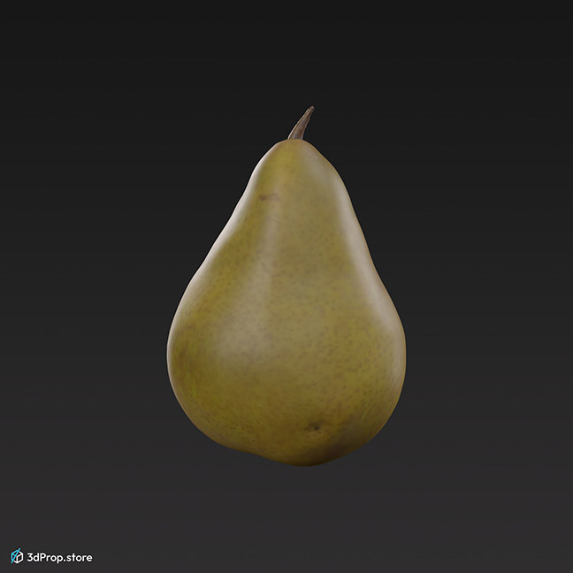 3D scan of a pear