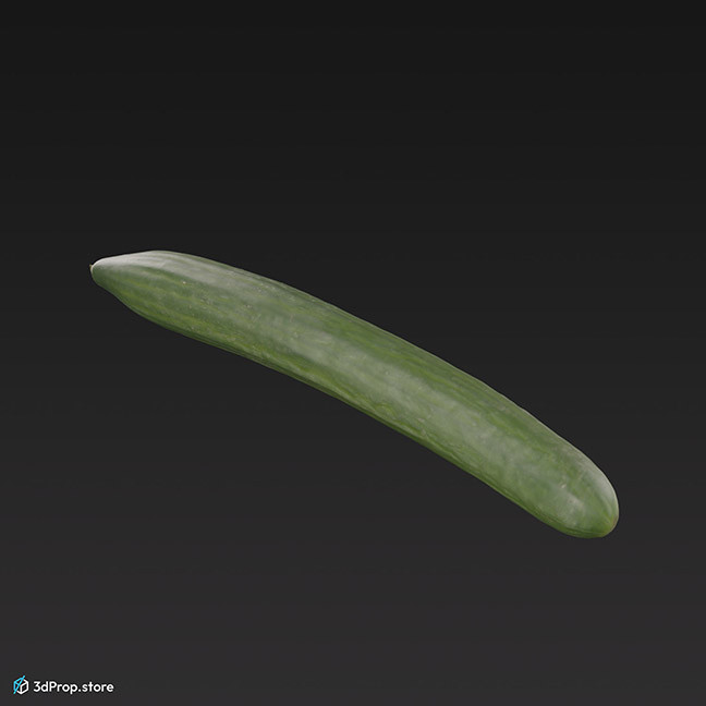 3D scan of a cucumber