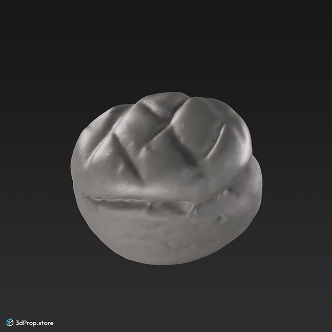 3D scan of a a scone