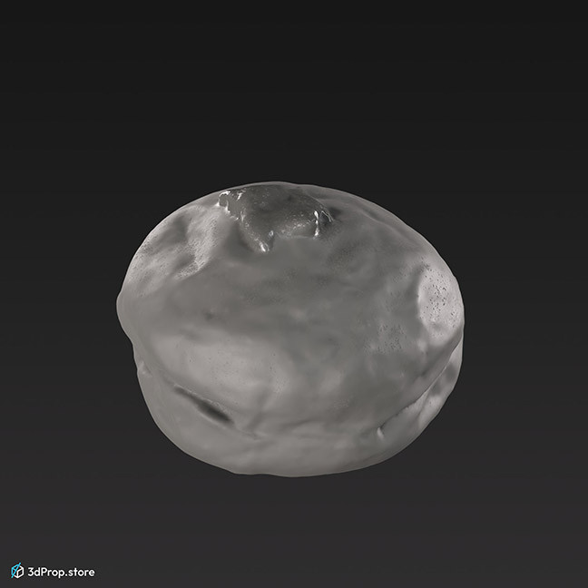 3D scan of a doughnut