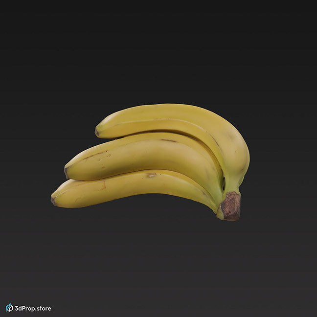 3D scan of bananas