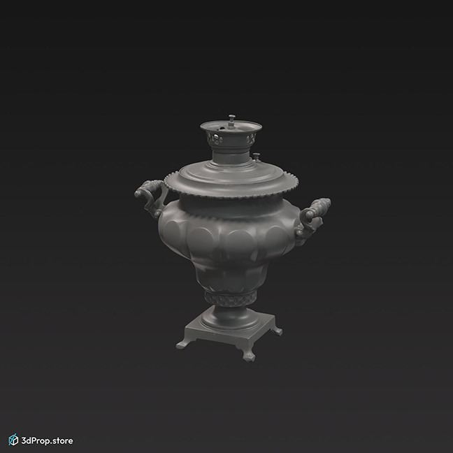 3D scan of a samovar from the 1900