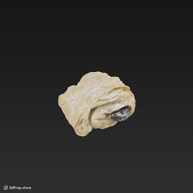 3D scan of a sweet roll