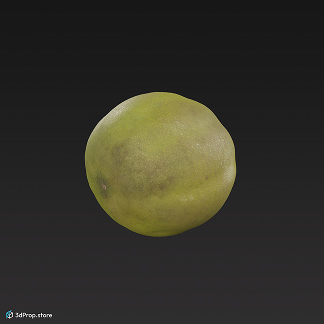 3D scan of a lime