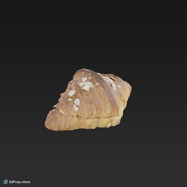 3D scan of a croissant