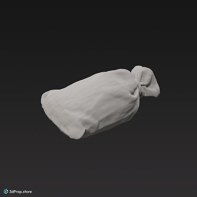 3D scan of a textile bag