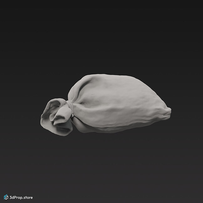 3D scan of a textile bag