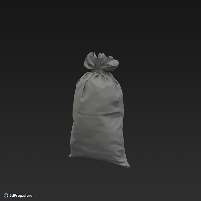 3D scan of a sack.