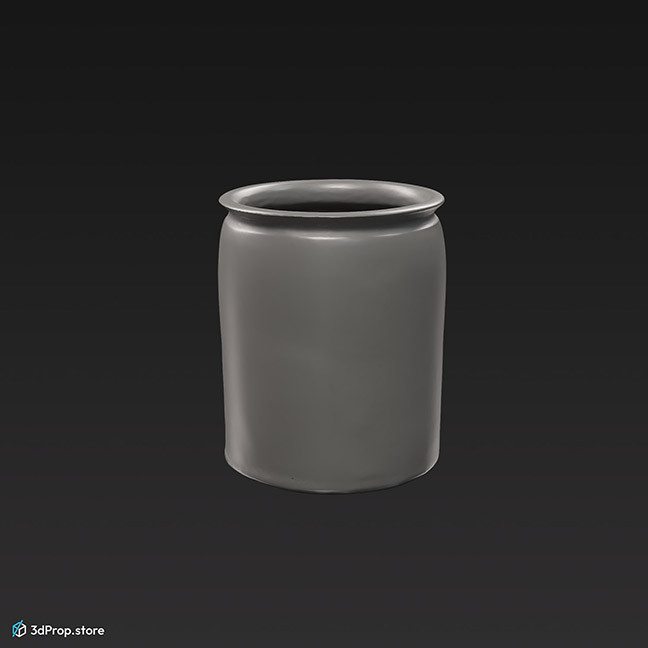 3D scan of a ceramic jar