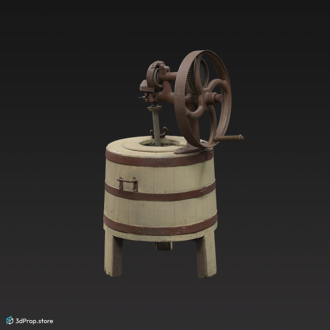 3D scan of an ice cream machine