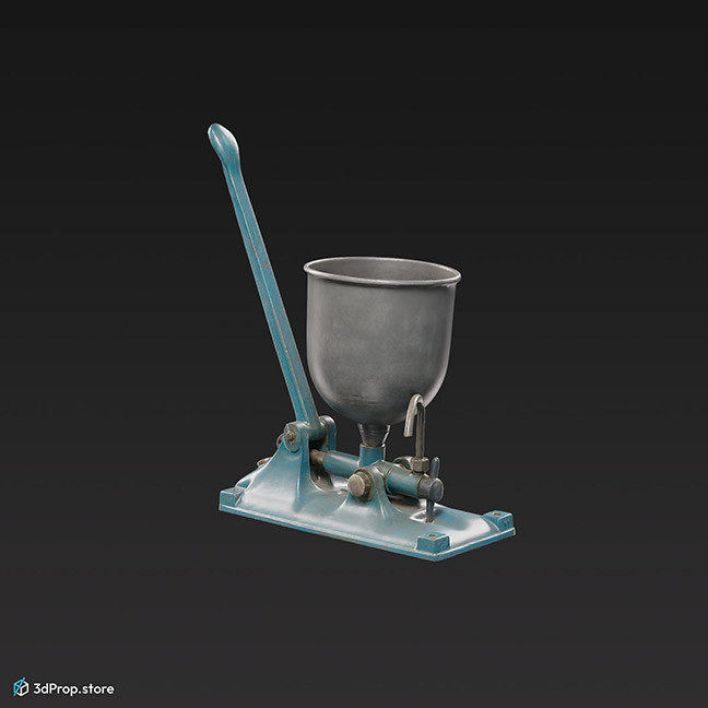 3D scan of an emulsion machine from the 1900s.
