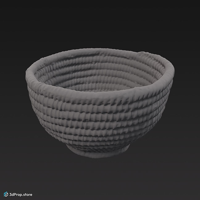 3D scan of basket