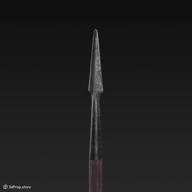 3D model based on a spear from the Roman Empire.