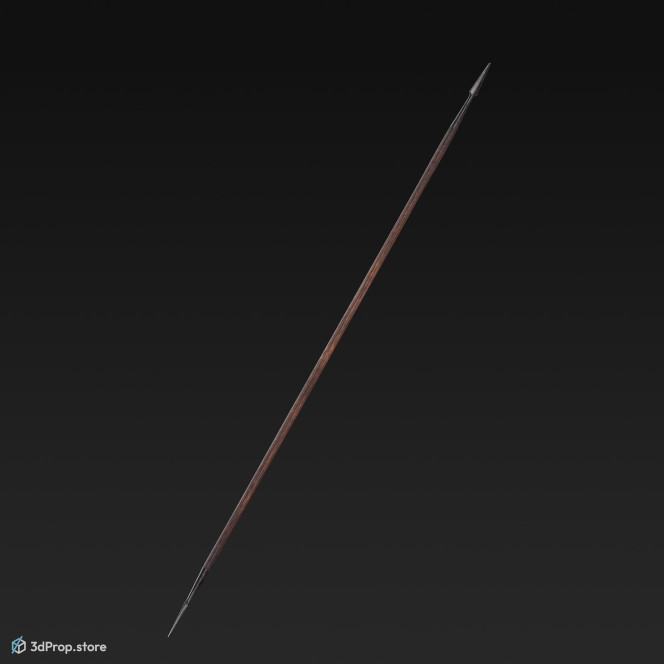 3D model based on a spear from the Roman Empire.
