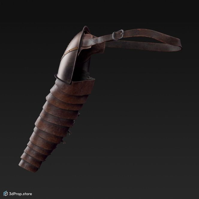 3D scan of a gladiator's Manica, an arm protector from the Roman Empire.