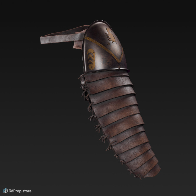 3D scan of a gladiator's Manica, an arm protector from the Roman Empire.