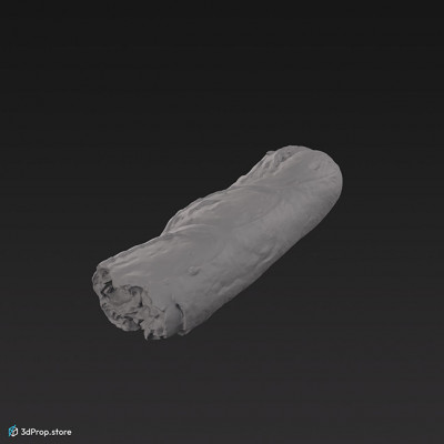 3D scan of a baguette.