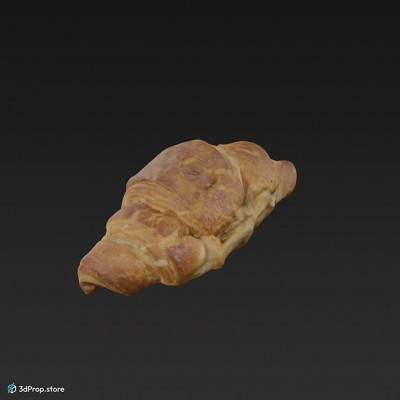 3D scan of a croissant