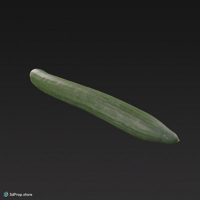 3D scan of a cucumber