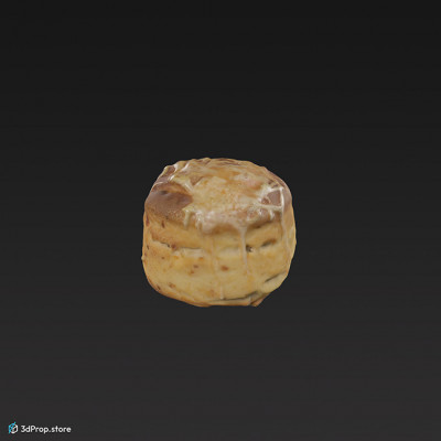 3D scan of a scone.