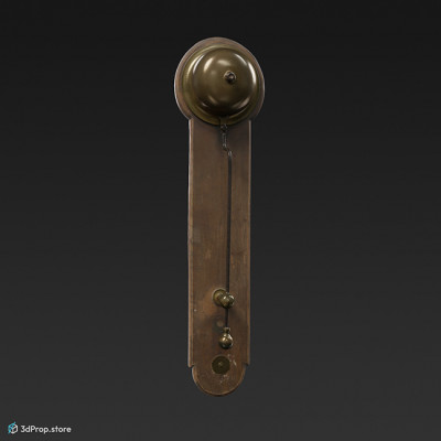 3d scan of a hotel bell from the 1900s Europe.