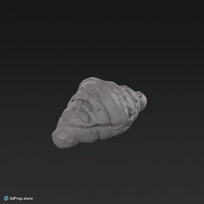 3D scan of a croissant