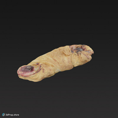 3d scan of a sweet roll