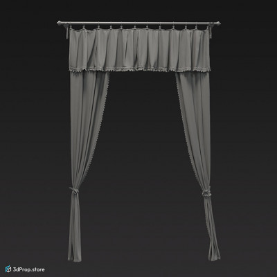 3D scan of a curtain