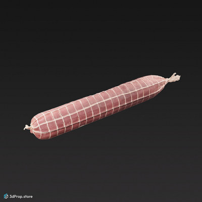 3d scan of a salami