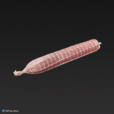 3d scan of a salami