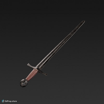 3D scan of a sword from the Middle Ages