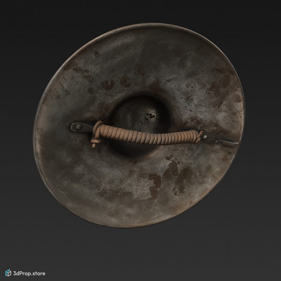 3D scan of a buckler shield from the Middle ages.