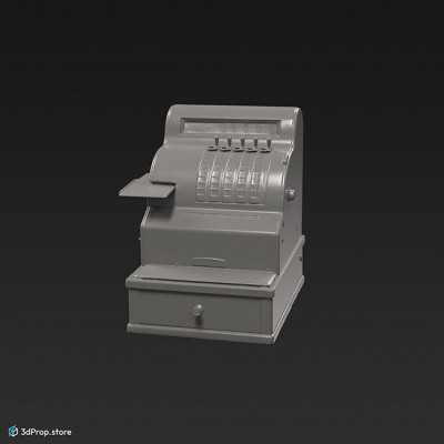 3D scan of a simple cash register.