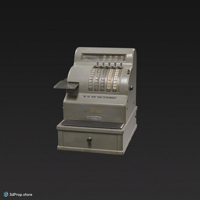3D scan of a simple cash register.