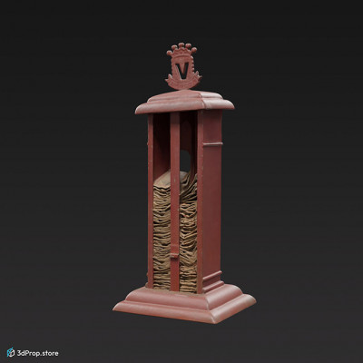 3D scan of a display stand for baking powder.
