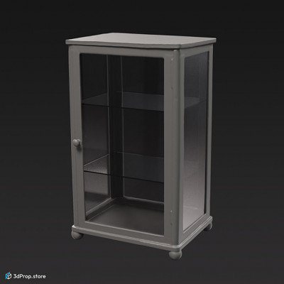 3D scan of a display cabinet from the 1900s