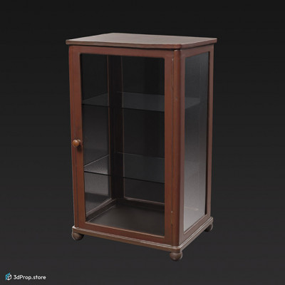 3D scan of a display cabinet from the 1900s