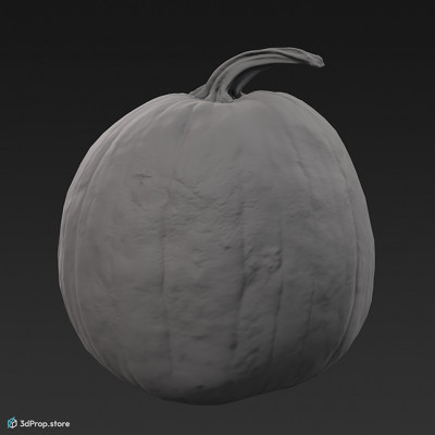 3D model of a pumpkin