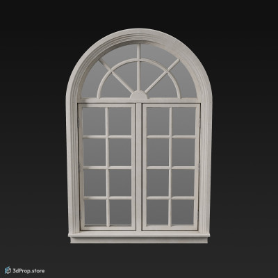 3D model of a window from 1960.