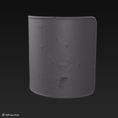 3D scan of a gladiator's shield from the Roman Empire.