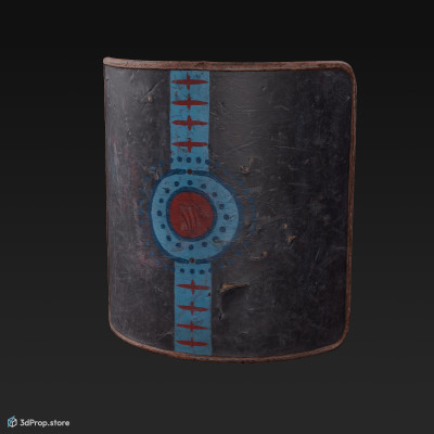 3D scan of a gladiator's shield from the Roman Empire.