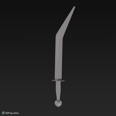 A 3D model based on a Sica - a gladiator sword from the Roman Empire.
