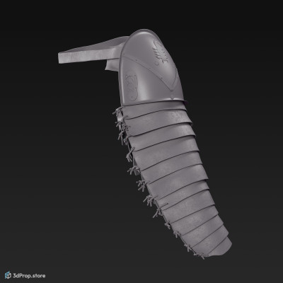 3D scan of a gladiator's Manica, an arm protector from the Roman Empire.