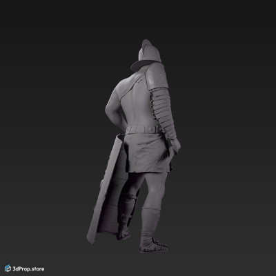 3d model of a Secutor gladiator from 30AD, Ancient Roman Empire